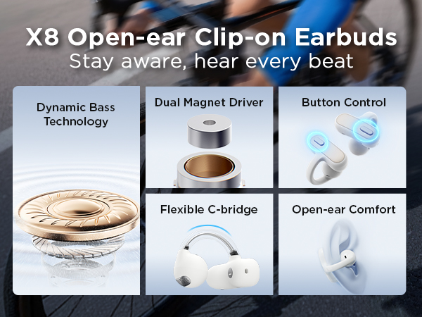 clip-on earphones