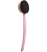 YIOYOODA Pumice Stone Brush for Feet with 13.7" Long Handle, 2-in-1 Shower Foot Scrubber Callus R...