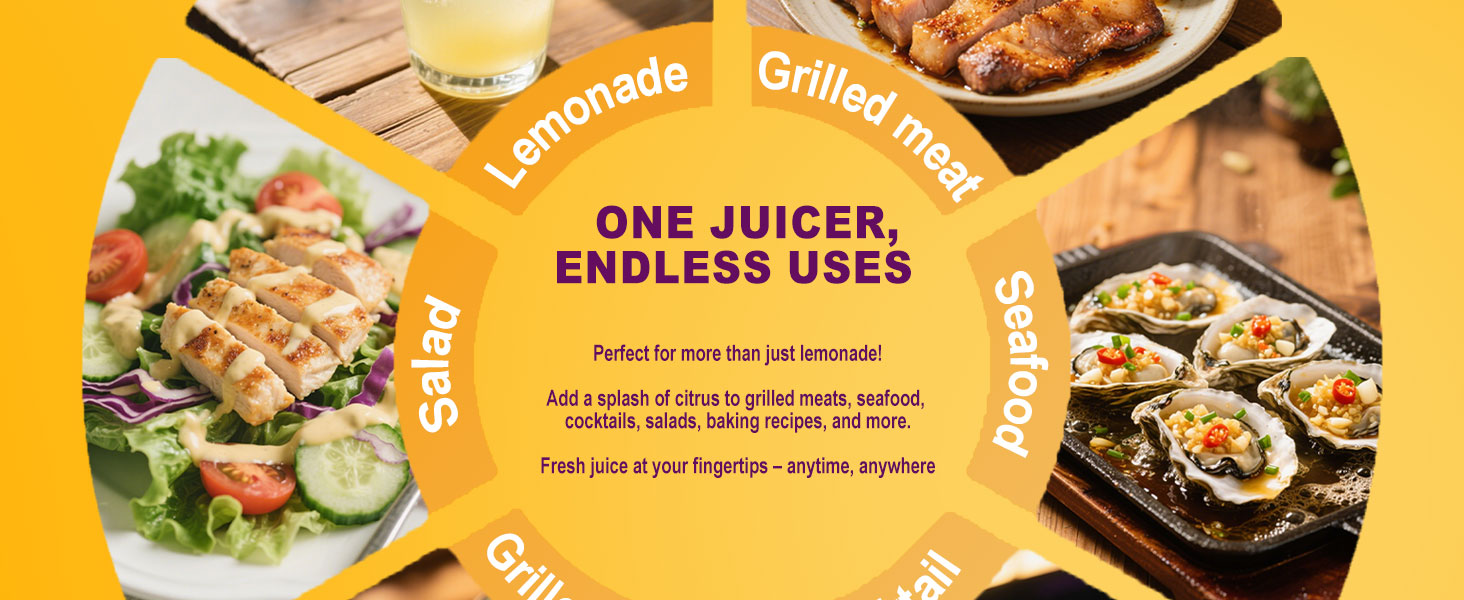 One Juicer, Endless Uses