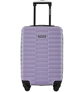 Travelers Club 22-Inch Gilroy Rolling Hardside Carry-On Luggage, Heirloom Lilac