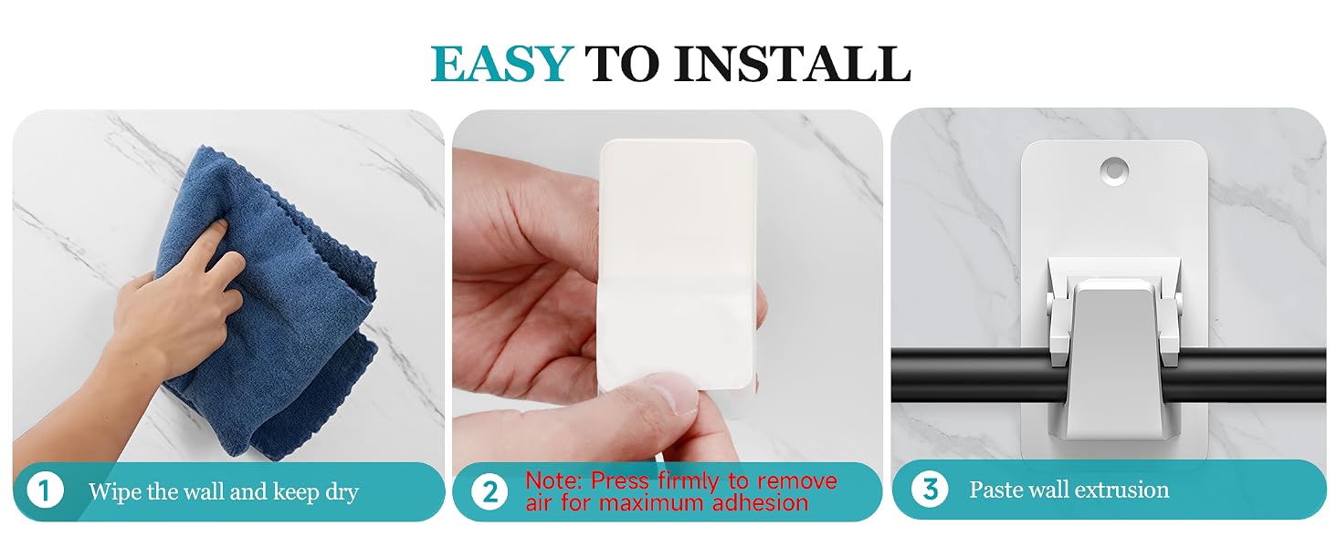 curtain rods no drilling
