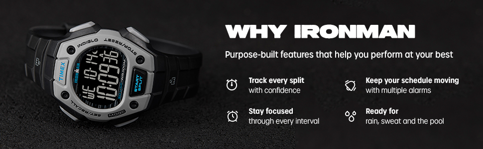 Timex ironman, the watch that keeps you moving