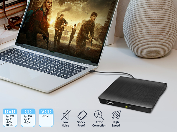 usb cd/dvd external drive