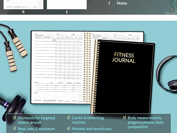 Fitness Journal Workout Planner