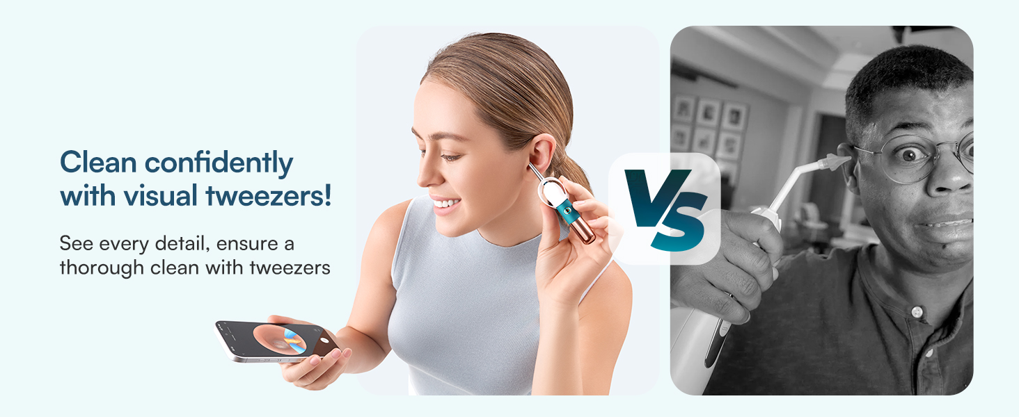 Visual Tweezers with 2K ear camera