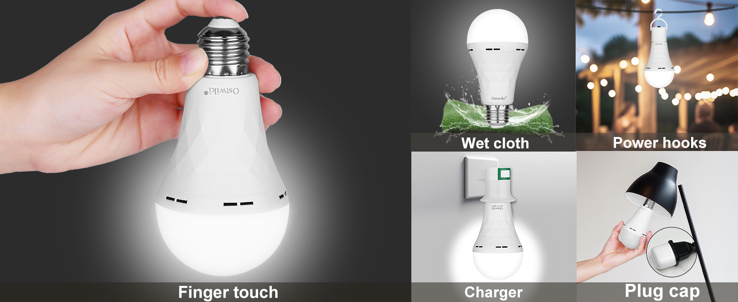 rechargeable light bulbs
