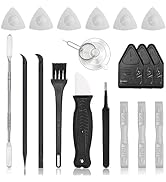Spudger Pry Tool Kit Opening Tool, 20 PC Plastic & Metal Spudger Tool Kit for iPhone, Laptop, iPa...