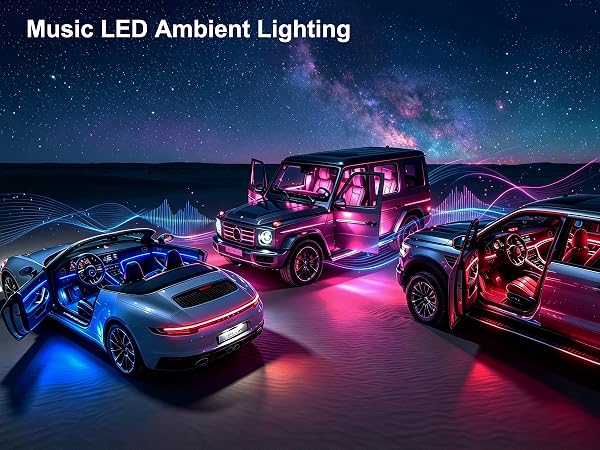 music ambient lighting