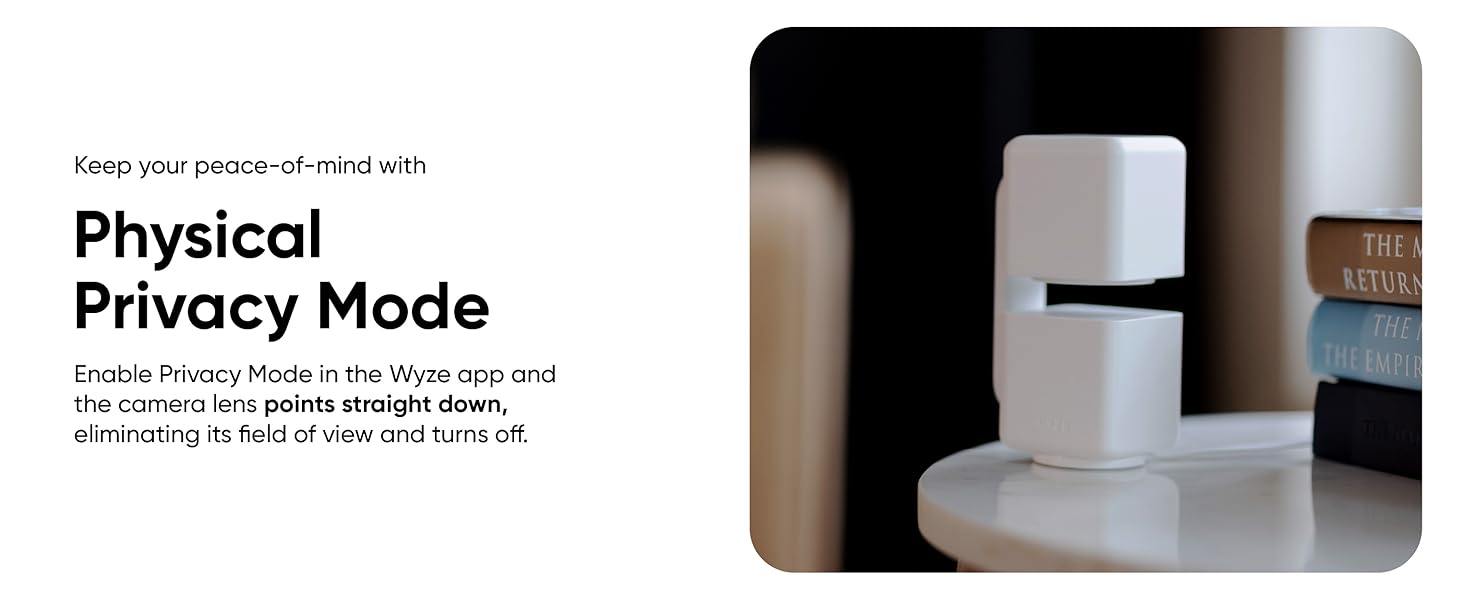 Wyze Cam Pan v4 Privacy Mode
