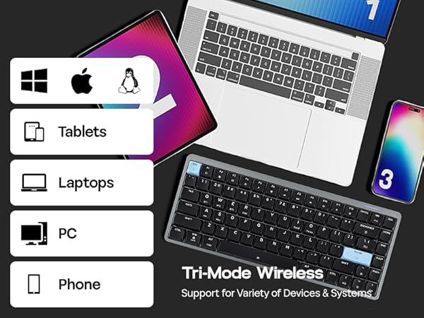 Luma84 Wireless Gaming Mechanical Keyboard