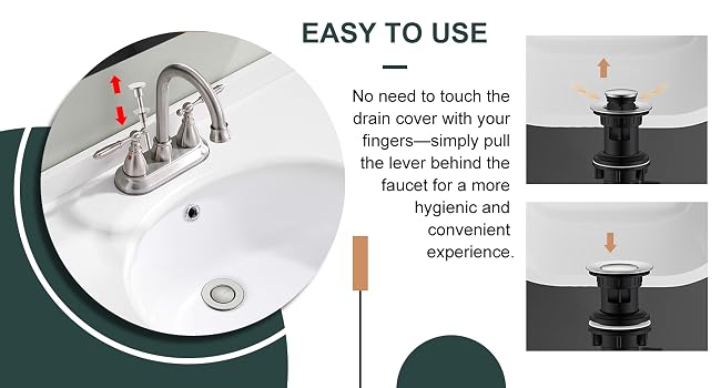 Pop Up Drain Assembly
