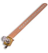 SatelliteSale Copper Coated Grounding Strap 6" Flexible and Adjustable, Pack of 10 Pieces