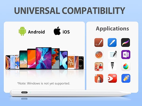 Stylus Pen Compatible for iOS/Android/Tablets