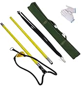 TGrasol Slingshot Arborist Throwline Launcher with Trigger, High-Accuracy & Effort-Saving Rope St...