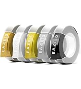 Compatible with Dymo Label Maker Refills, Embossing Label Maker Tape Replacement for Dymo Organiz...