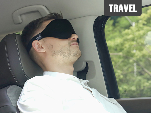 Travel flight plane car camping train eye pillow eye cover shift worker
