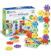 Learning Resources Gears! Gears! Gears! 100-Piece Deluxe Building Set -STEM Activities, Fine Moto...