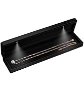 Hatori Luxury Earring Box With LED Light, Stud Earring Gift Box Jewelry Display Case for Proposal...