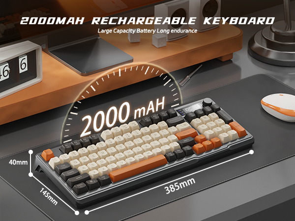 T96 Wireless Gaming Keyboard and Mouse