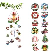 Ginfonr Wind Chimes Diamond Art Kit for Adults, 3D Suncatchers Christmas DIY Craft Kit with Cryst...