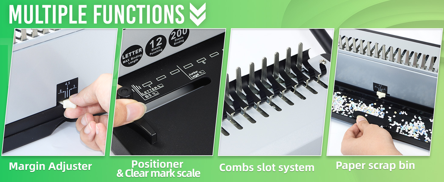 RAYSON SD1202 COMB BINDING MACHINE