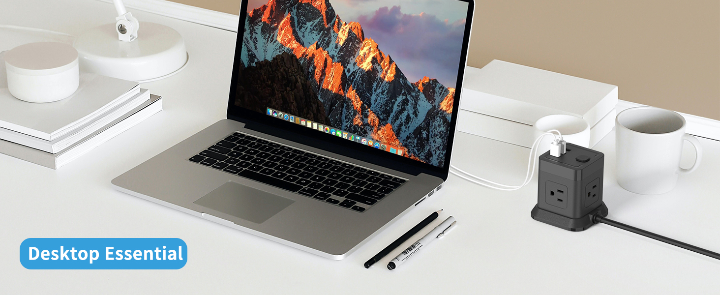 Desktop power strip