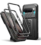 Dexnor for Google Pixel 10 Pro XL Case with Slide Camera Cover & 2 Front Frames & Built-in Screen...