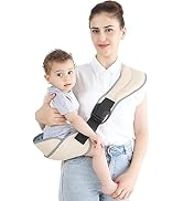 Portable Toddler Carrier, Adjustable Child Sling, Ergonomic One Shoulder Labor-Saving Polyester H...