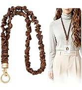 Glyven Scrunchie Lanyard for ID Badges