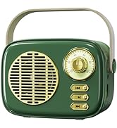 vxllenmes Retro Bluetooth Speaker, Vintage Decor,Best Birthday Gifts Ideas for Women Teenage, Sup...
