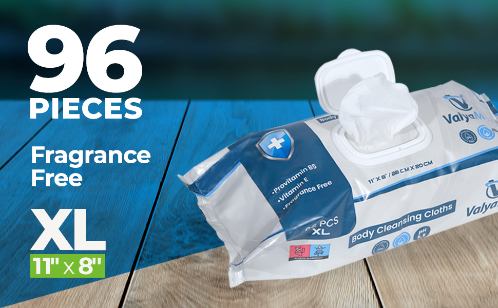 Incontinence patient camping outdoor travel Individual bathroom bath cleaning 96 count Disposable