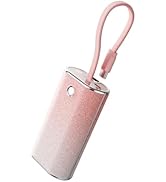 iWALK Sparkly 10000mAh Portable Charger, 22.5W Fast Charging Small Power Bank with Built-in USB-C...