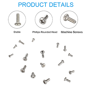 800pcs small machine screw