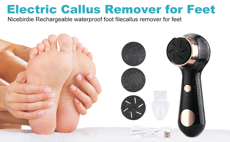 electric foot file callus remover for feet