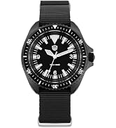 watchdives VH31 Quartz Watch, WD1980 V2 Military Diver Watches 38mm Sapphire Crystal Luxury Wrist...