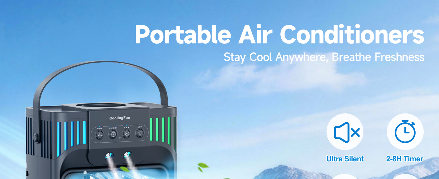 Portable air conditioners