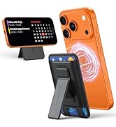 OMOTON for MagSafe Wallet, 5 Card Holder with Kickstand, Super Slim Magnetic Wallet for iPhone 17...