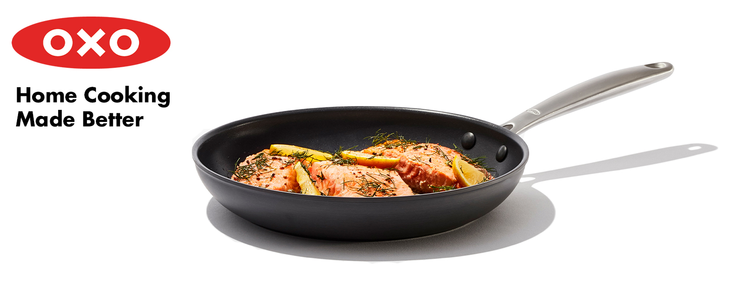 Oxo,OXO,cookware,pans,pots and pans,nonstick,frying pan,pan,10" pan,dishwasher safe pan