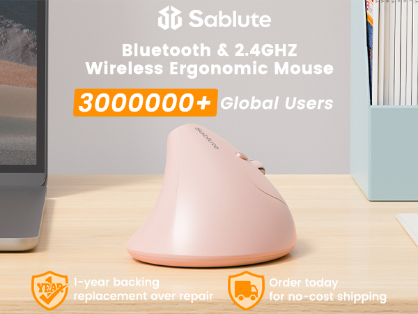 pink wireless mouse