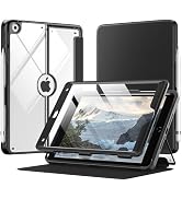 MoKo Case for iPad 9th Generation with Pencil Holder, iPad 8th/7th Gen Case 10.2-inch, Built-in S...