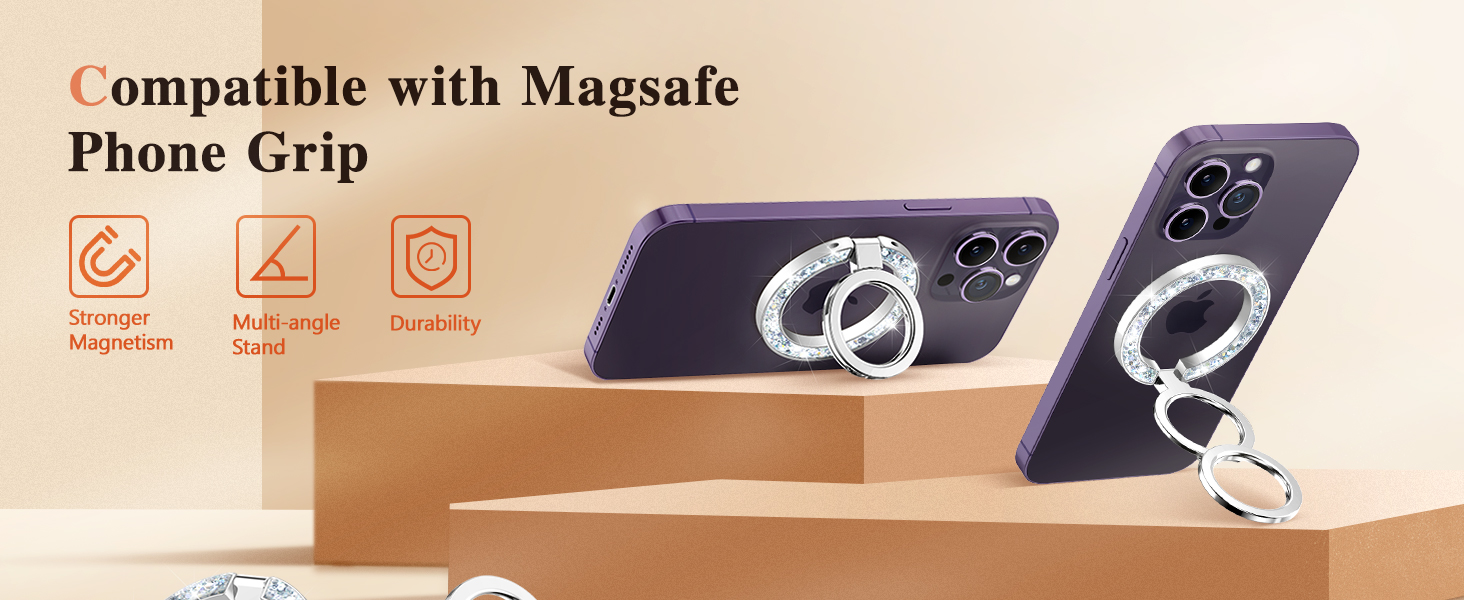magnetic phone ring holder