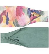 Maven Thread 4" Wide Workout Headbands for Women – Non-Slip Sweatbands for Gym, Running & Yoga
