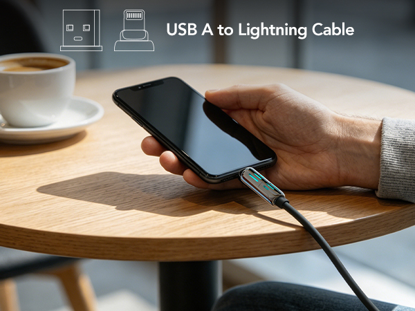 USB A to Lightning
