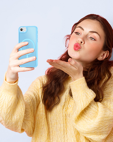 YENAPOON Matte Magnetic Phone Case for iPhone SE