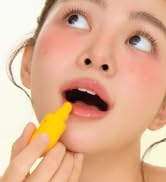 TONYMOLY Magic Food Banana Mini Lip Balm, Hydrating & Moisturizing Korean Lip Care with Shea Butter