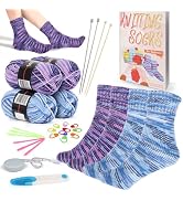 Coopay Knitting Kit for Beginners, Knitting Socks Kit with Instructions Complete Knitting Beginne...