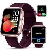 Smartwatch for Women, Compatible with Android & iPhone, 1.8'' Fitness Tracker Watch with Alexa, C...