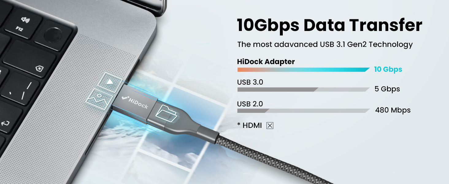 usb-c to usb-a adapter 10Gbps