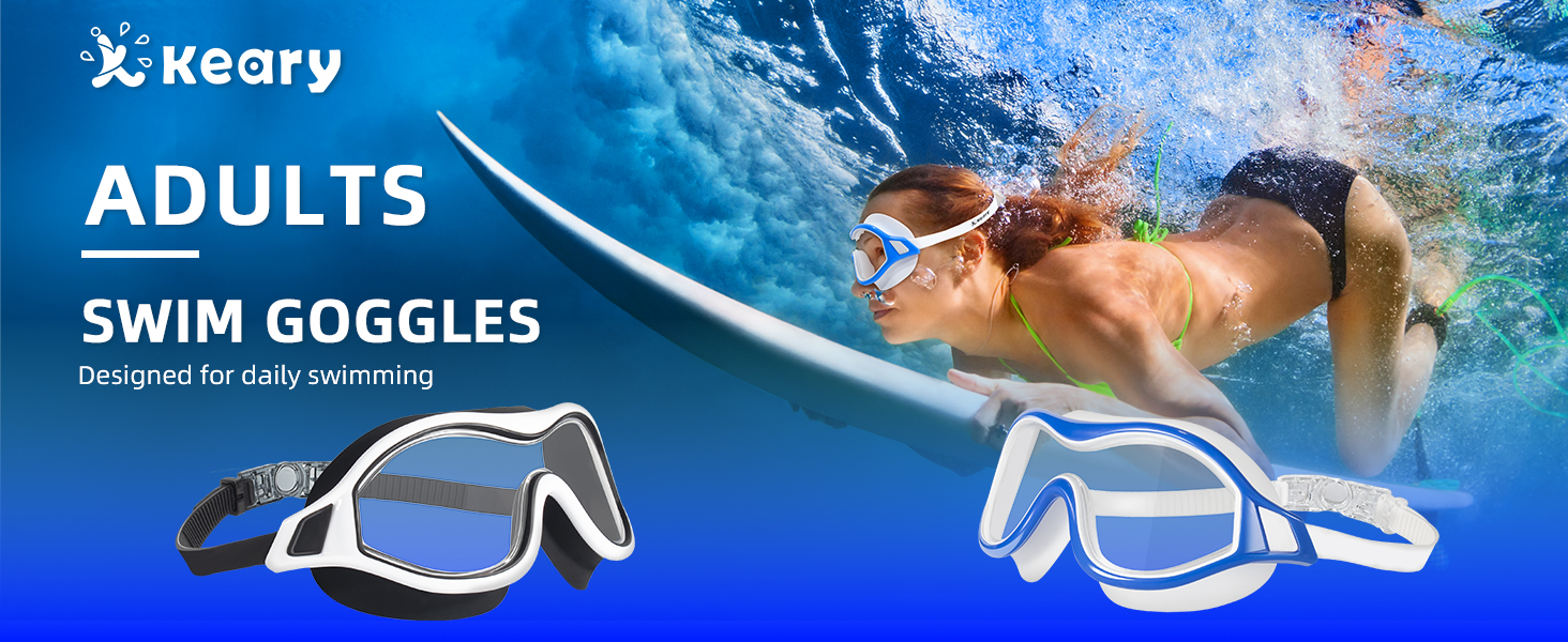 keary goggles swimming adult