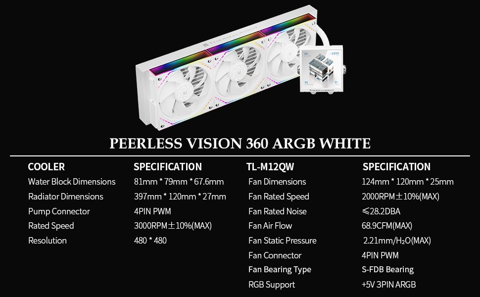 PV 360 WHITE ARGB